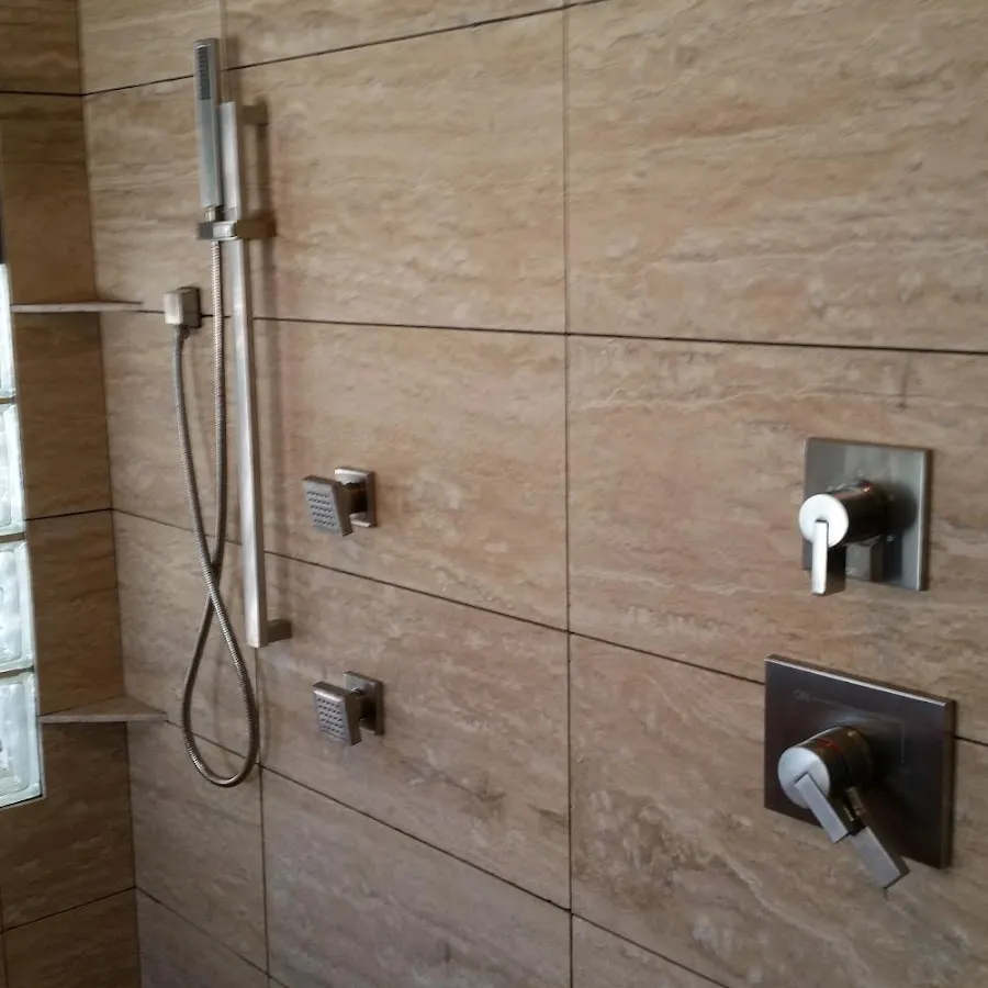 Shower fixture installation for Water Heater Replacement in Safety Harbor